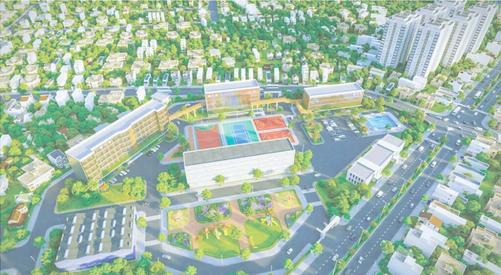 Mô hình sa bàn trường học