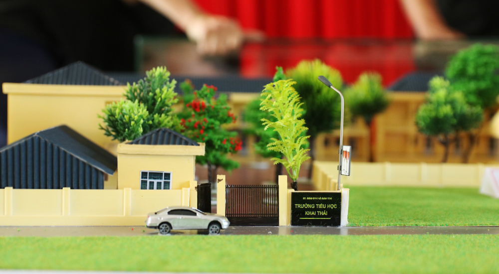 mô hình vật lý trường học