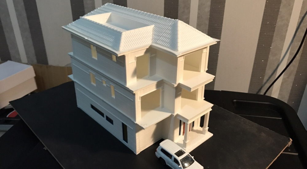 mô hình 3D kiến trúc