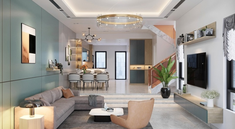 mô phỏng mô hình thiết kế nội thất