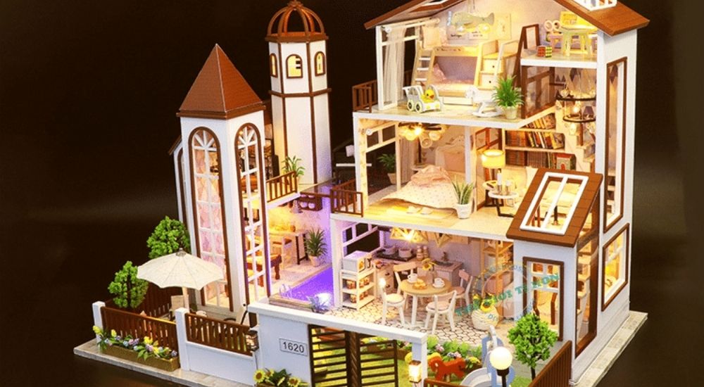 Biệt thự tứ lập liền kề nhau theo hình chữ U hoặc khối cụm